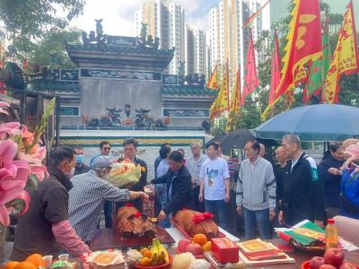 2025年12月19日 荃灣天后廟復修興工拜神儀式2