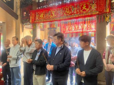 2025年12月19日 荃灣天后廟復修興工拜神儀式